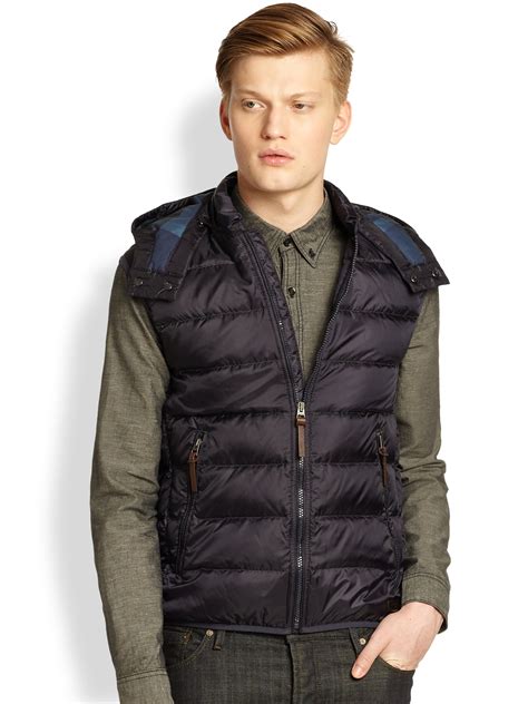 burberry suit vest|Burberry puffer vest men.